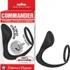 Commander Prostate Pleaser Cockring - Black Anal Play Nasstoys