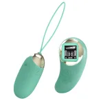 Mina Vibrating Remote Control Egg - Turquoise Vibrators Pretty Love