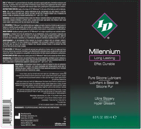 ID Millennium Silicone Lubricant 8.5 Oz Lubes & Essentials I.D. Lubricants