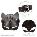 Euphoria Collection Cat Mask - Black BDSM & Kink CalExotics