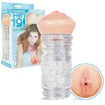 Hey 19 - Clear Stroker - Leah Gotti Strokers & Pumps Icon Brands