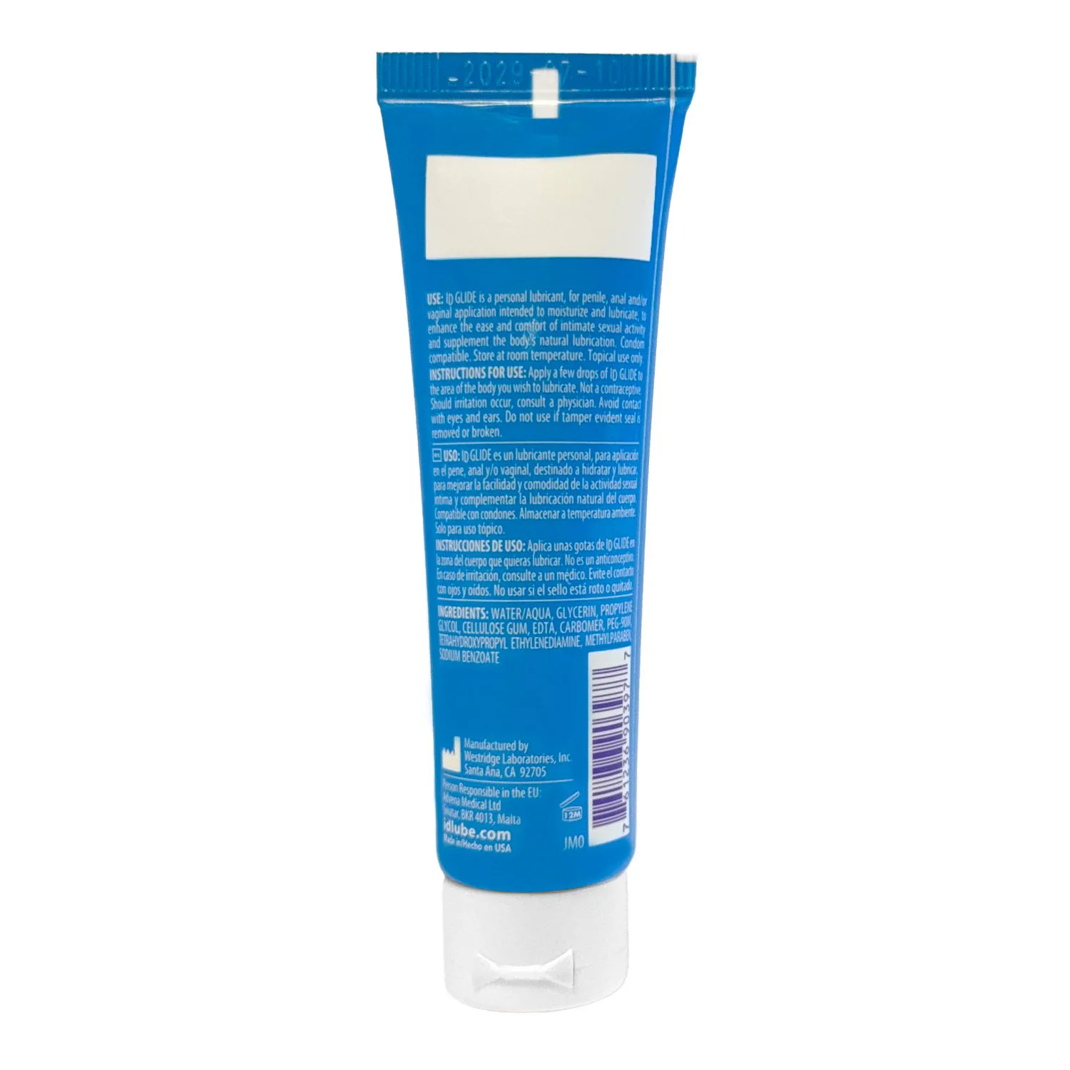 ID Glide 1oz Tube Lubes & Essentials I.D. Lubricants