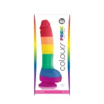 Colours Pride Edition - 8 Inch Dong - Rainbow Dildos nsnovelties