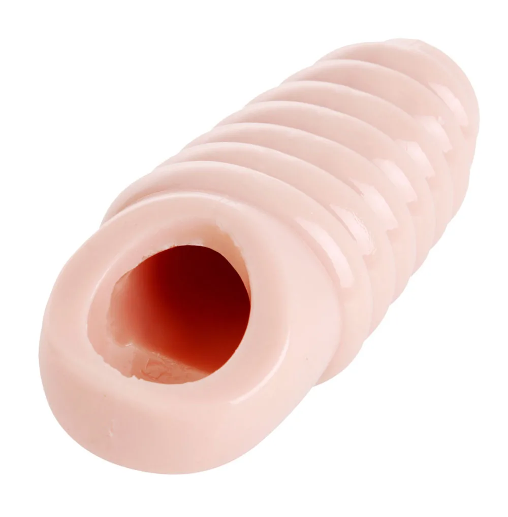 Really Ample Ribbed Penis Enhancer Sheath - Image 4