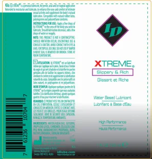 Xtreme 1 Fl Oz Pocket Bottle Lubes & Essentials I.D. Lubricants