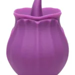 Inmi - Bloomgasm Wild Violet Licking Silicone Stimulator - Violet Lubes & Essentials XR Brands