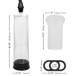 Peak Edging Kit - Black/clear Strokers & Pumps CalExotics