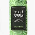 Handi Pop Handjob Massage Gel - Green Apple - 4.2 Oz. Lubes & Essentials Sensuva