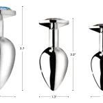 Rainbow Prism Gem Anal Plug - Small Anal Play XR Brands