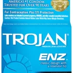 Trojan Enz Lubricated - 3 Pack Lubes & Essentials Paradise Marketing