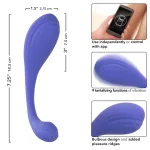 Calexotics Connect Kegel Exerciser - Periwinkle Festival & Rave CalExotics