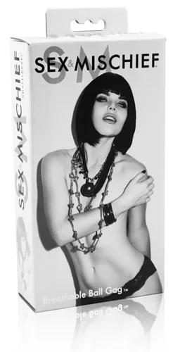 Sex and Mischief Breathable Ball Gag BDSM & Kink Sportsheets