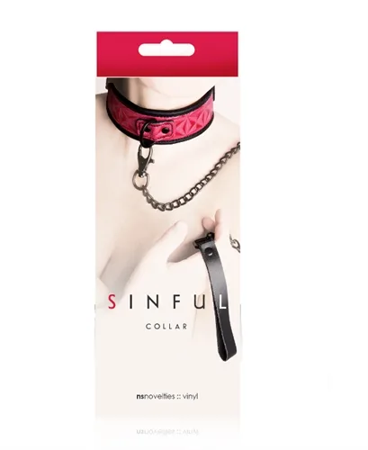 Sinful Collar - Pink BDSM & Kink nsnovelties