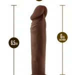 Dr. Skin Plus - 6 Inch Posable Dildo - Chocolate Dildos Blush