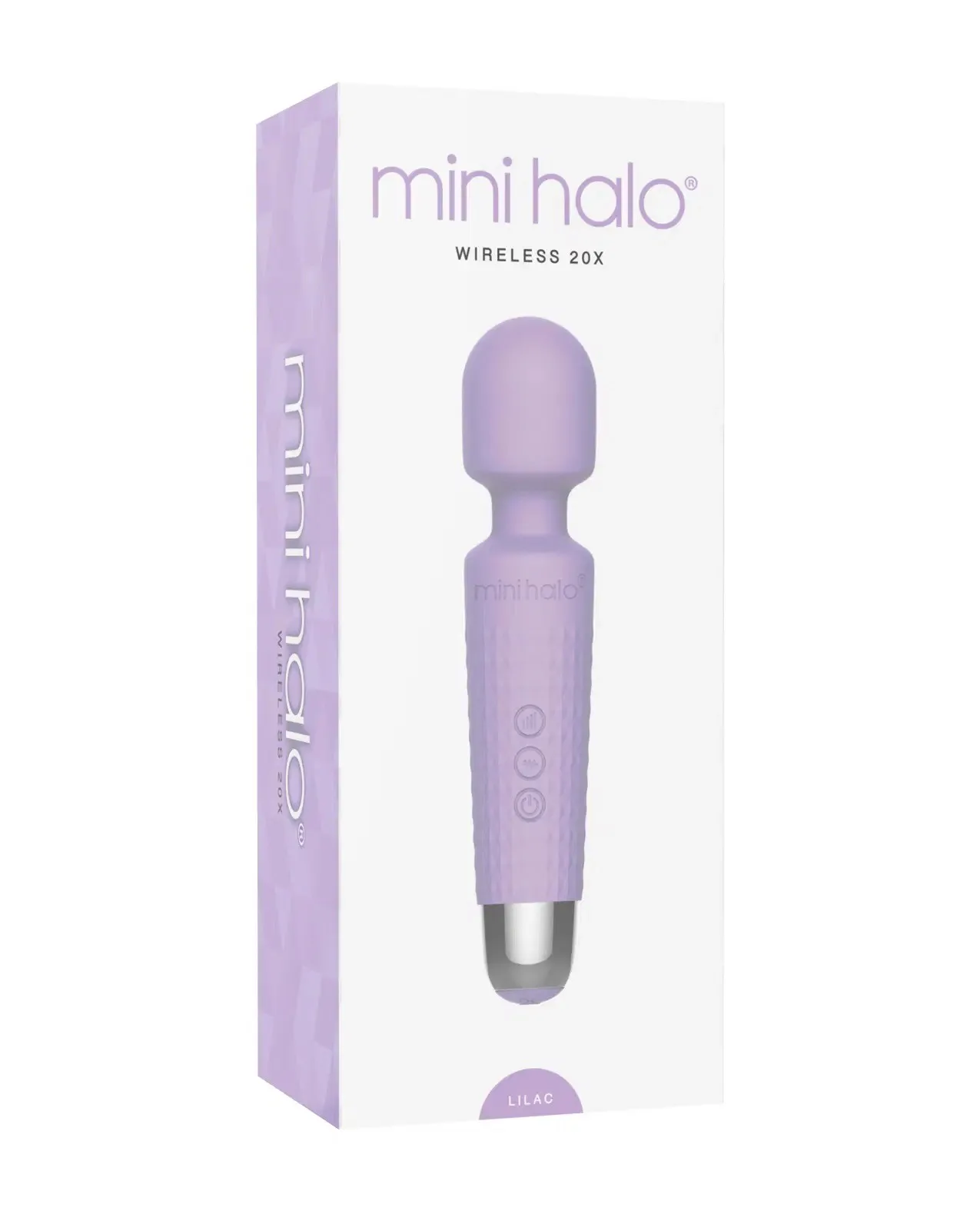 Mini Halo Wireless 20x - Lilac Vibrators Voodoo Toys