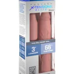 Fantasy X-Tensions Elite 9 Inch Sleeve With 3 Inch Plug - Light Enhancers Pipedream