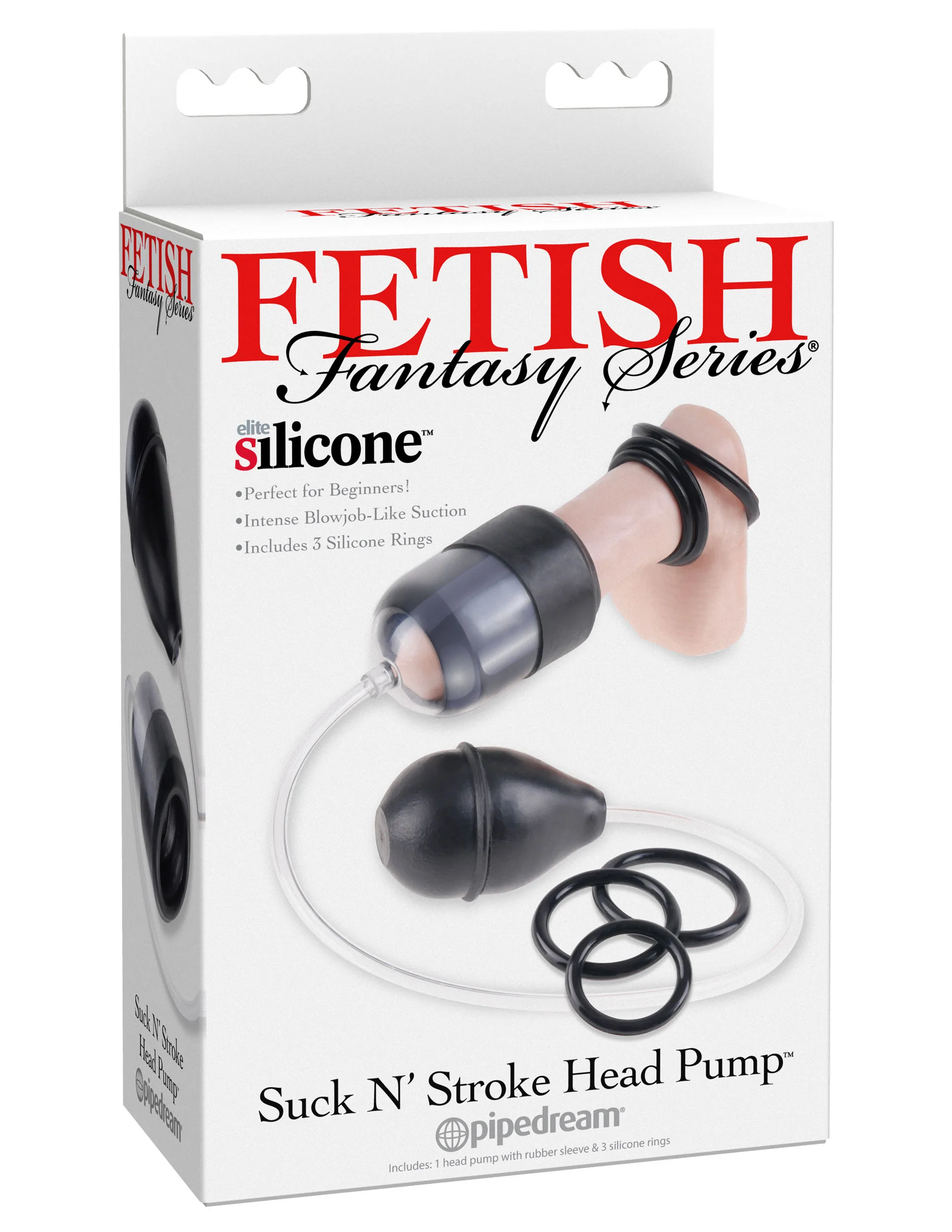 Fetish Fantasy Series - Suck N Stroke Head Pump Strokers & Pumps Pipedream