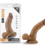 Dr. Skin - Dr. Stephen - 6.5 Inch Dildo With Balls - Tan Dildos Blush