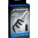 Fantasy X-Tensions Vibrating Power Cage - Black Enhancers Pipedream