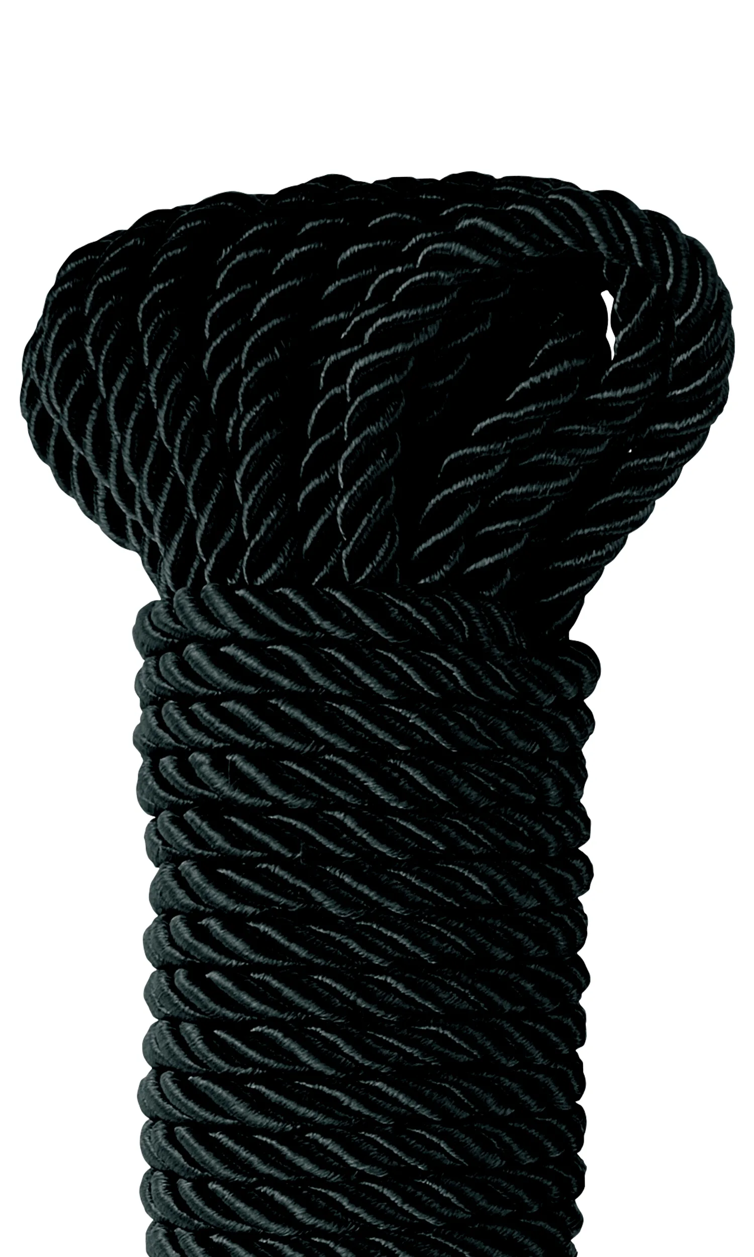Fetish Fantasy Series Deluxe Silky Rope - Black BDSM & Kink Pipedream