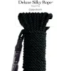 Fetish Fantasy Series Deluxe Silky Rope - Black BDSM & Kink Pipedream