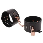 Brat Locking Cuffs - Black BDSM & Kink Sportsheets