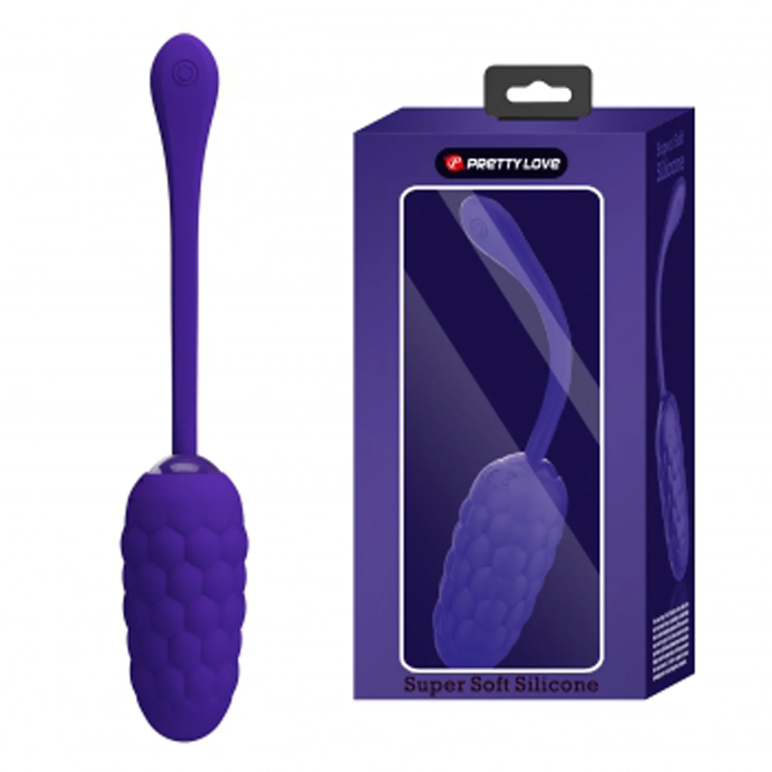 Marina Rechargeable Vibrating Egg - Purple Vibrators Pretty Love