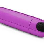 10x Rechargeable Vibrating Metallic Bullet - Purple Intimate Care XR Brands