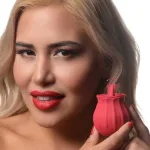 Bloomgasm - Wild Violet 10x Licking Clit Stimulator - Red Clit Stimulators | Clitoral Toys XR Brands