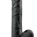 Real Feel Deluxe no.12 12-Inch - Black Dildos Pipedream