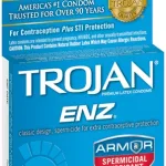 Trojan Enz Armor Spermicidal Lubricated Condoms - 3 Pack Lubes & Essentials Paradise Marketing