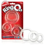Ringo X3 - Clear - Each Cockrings Screaming O