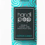 Handipop Edible Handjob Massage Gel - Cotton Candy - 4.2 Fl. Oz. Lubes & Essentials Sensuva