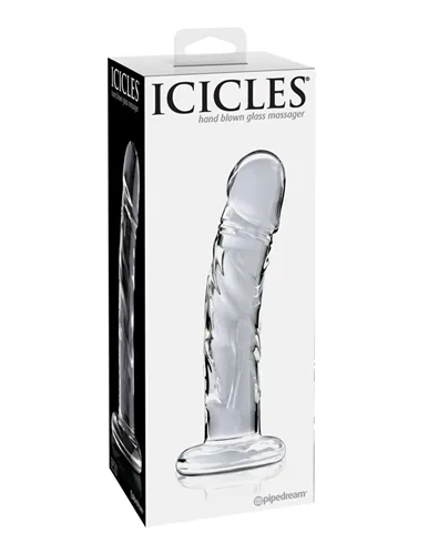 Icicles No. 62 - Clear Anal Play Pipedream