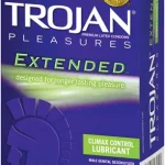 Trojan Pleasures Extended Pleasure - 12 Pack Lubes & Essentials Paradise Marketing