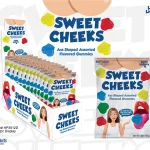 Sweet Cheeks Gummies - Ass Shaped Gummies - Assorted Flavors Displays-Bowls & Wall Displays | Counter Hott Products