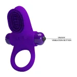 Pretty Love Vibrating Cock Ring II - Purple Vibrators Pretty Love