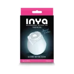 Inya - the Rose - Glow in the Dark - White Strokers & Pumps nsnovelties