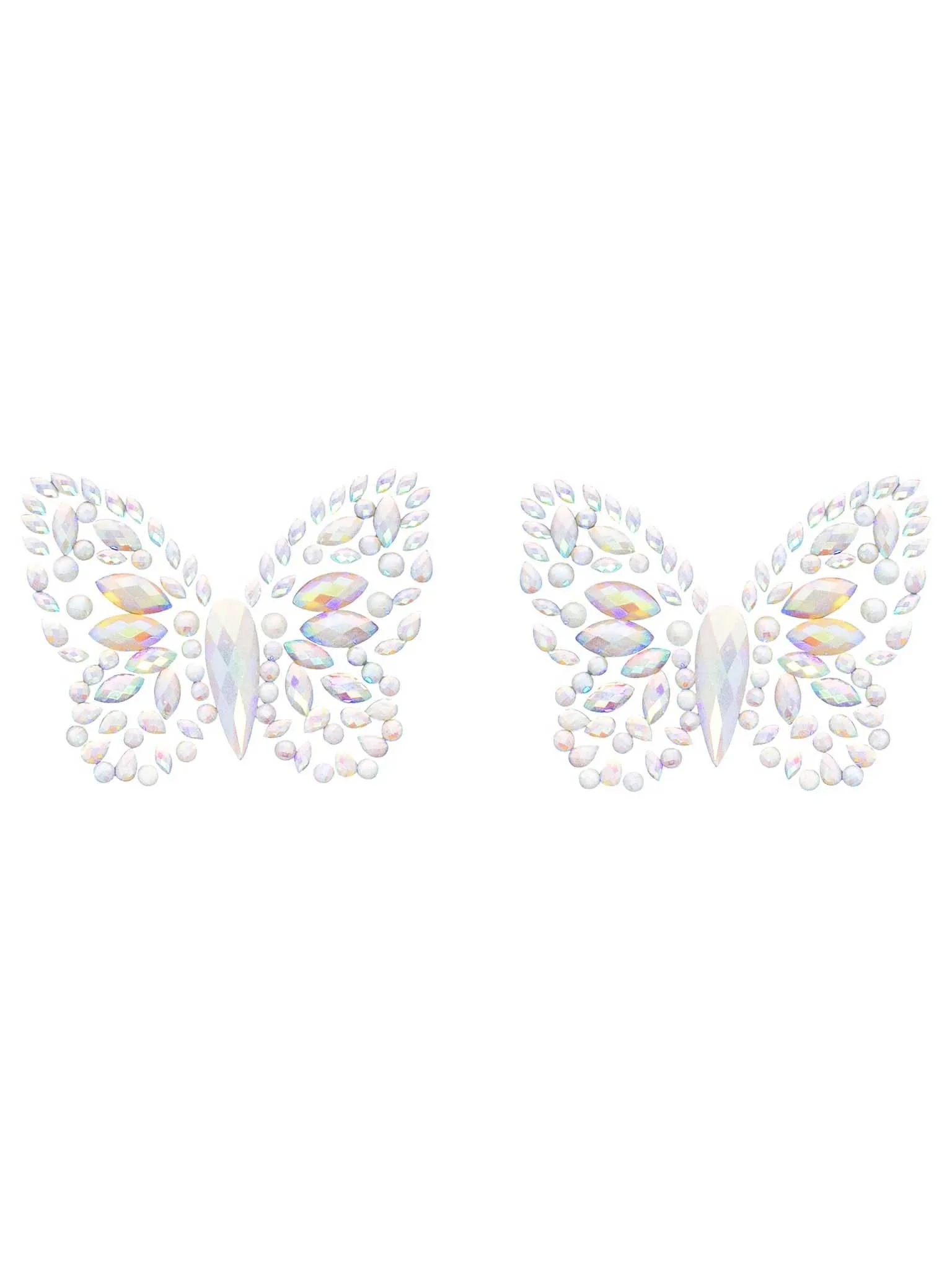 Chrysalis Sticker Nipple Pasties - Glow in the Dark Festival & Rave Leg Avenue