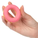 Naughty Bits Dickin Donuts Silicone Donut Cock Ring - Pink Enhancers CalExotics