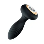 Goddess Diamond Vibrating Plug - Black Vibrators Nasstoys