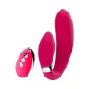 Jeni C-Shaped Dual Motor Vibe With Remote - Pink Vibrators VeDO