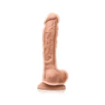 Colours - Dual Density - 8 Inch Dildo - White Dildos nsnovelties