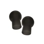 Nipple Play Silicone Advanced Nipple Suckers - Black Strokers & Pumps CalExotics