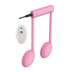 The Beat Remote Note Vibe - Pink Vibrators Nasstoys