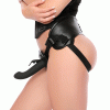 Heavenly Harness - Black Vibrators Evolved Novelties