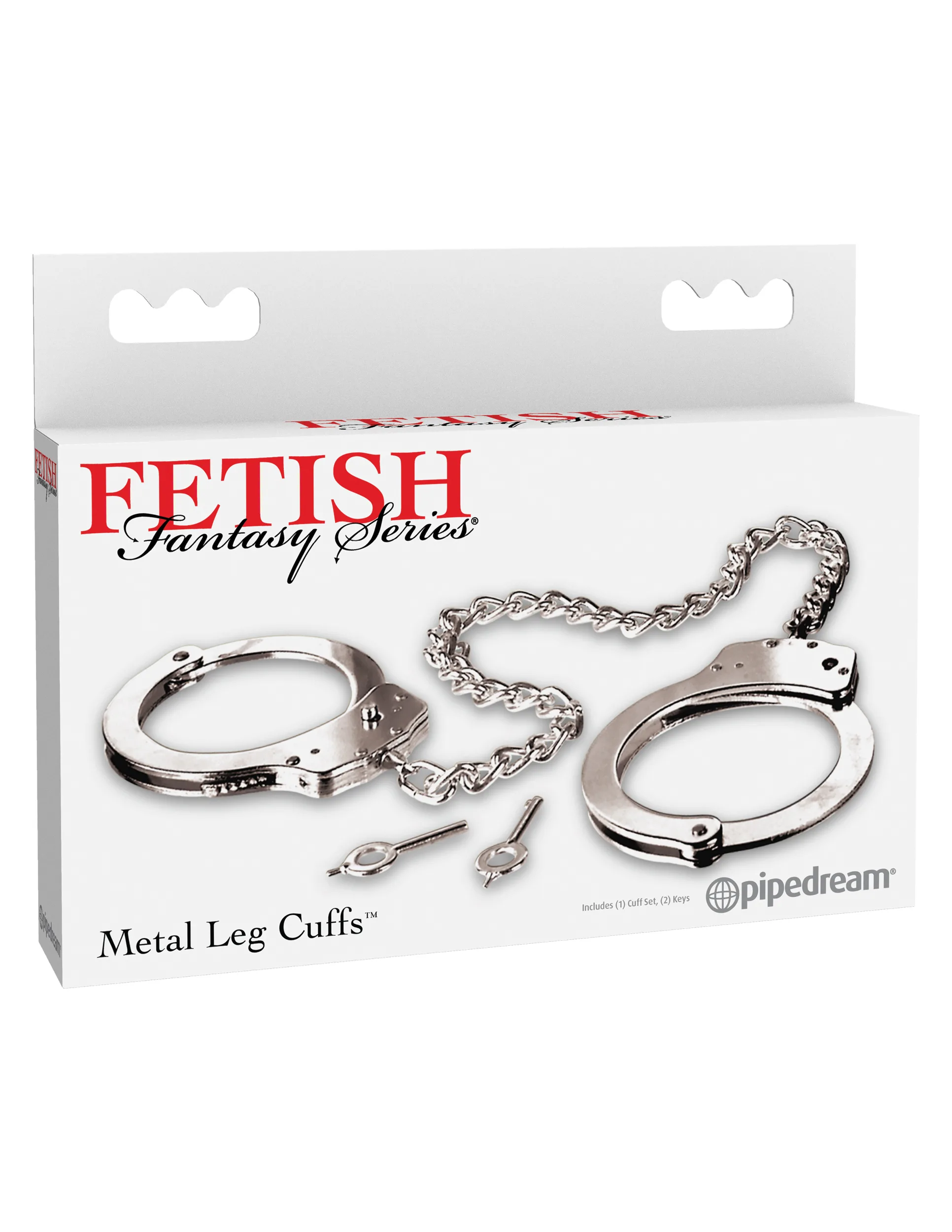 Fetish Fantasy Series Metal Leg Cuffs BDSM & Kink Pipedream