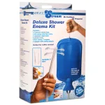 Deluxe Shower Enema Kit - Blue Anal Play XR Brands