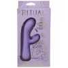 Ritual - Aura - Rechargeable Silicone Rabbit Vibe - Lilac Vibrators Doc Johnson