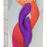 Stella Liquid Silicone Dual Pleaser - Purple Festival & Rave CalExotics